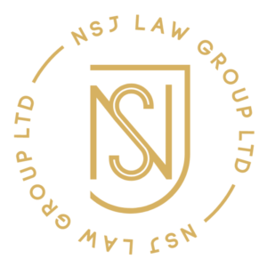 NSJ Law group Logo gold
